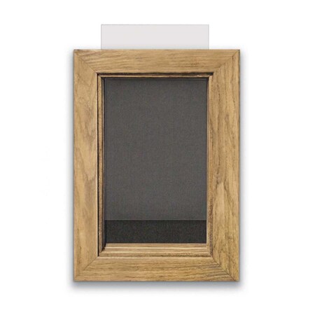 United Visual Products Indoor Enclosed Combo Board, 72"x36", Black Frame/Grey & Medium Grey UVCB7236B-GREY-MEDGRY